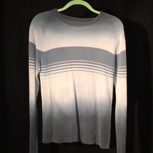 Perry ellis shaded blue sweater